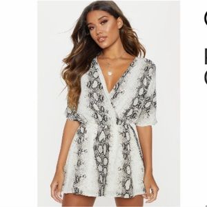 Snakeskin Romper